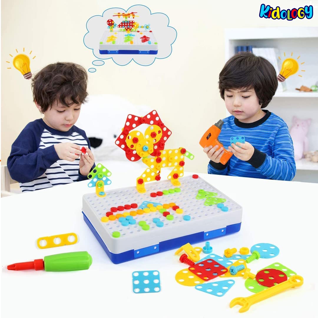 Magic Panel 249PCS My First Workbench Set