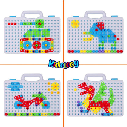 Magic Panel 249PCS My First Workbench Set