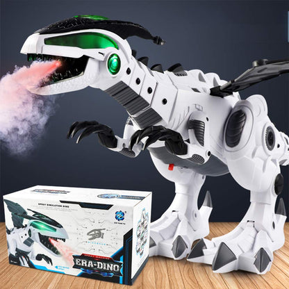 rc smart robot dinousaur with sound light dragon rc toy