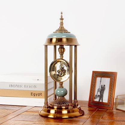 Luxury Ramadan Clock & Candlestick Set
