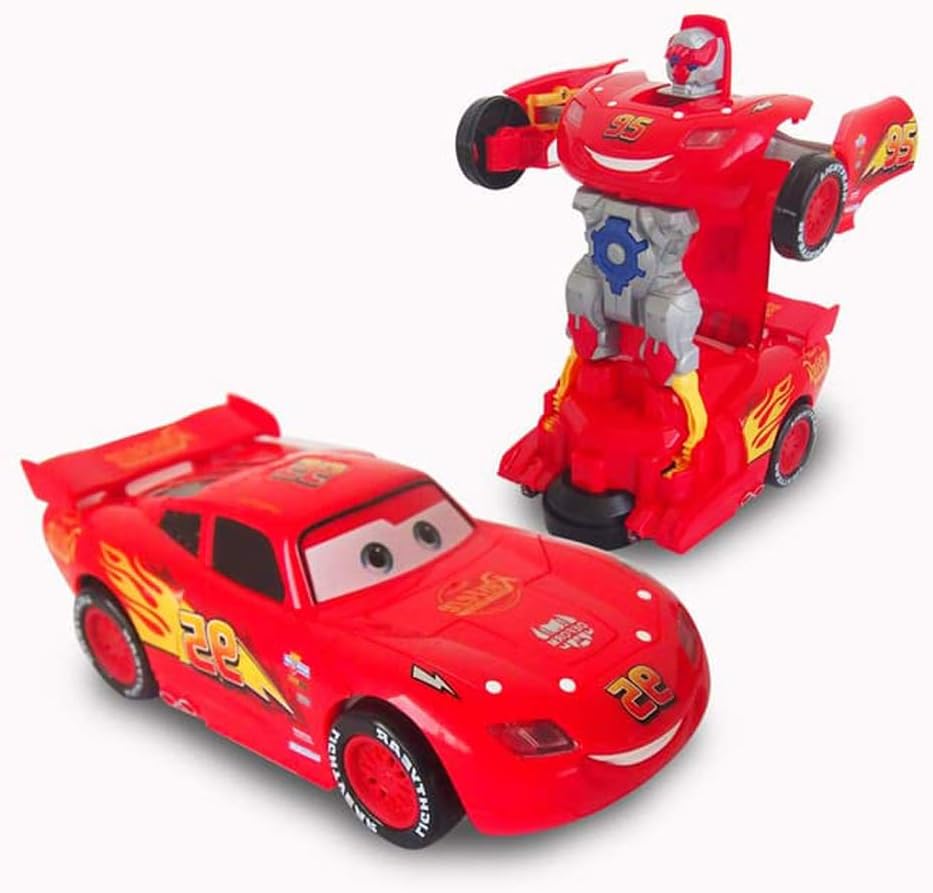 Transformable Mcqueen Remote Control Racing Car Toys for Boys