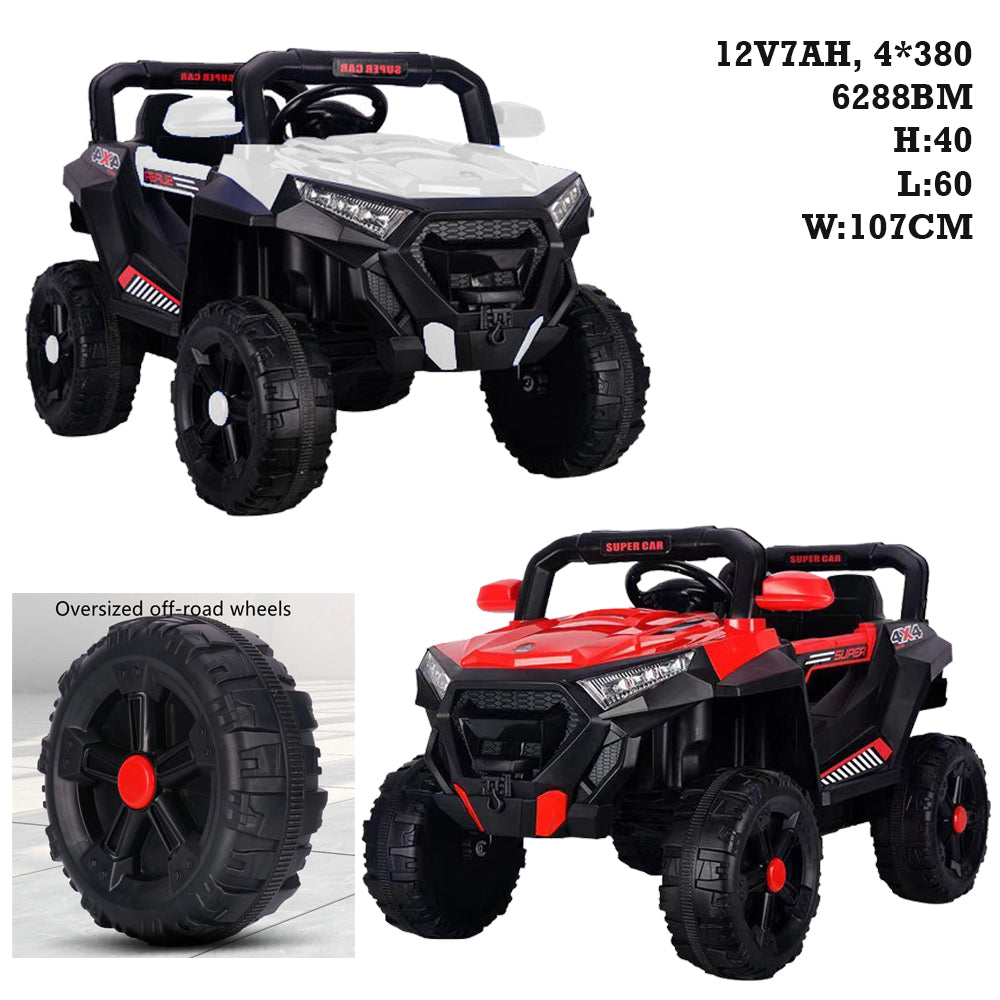 off road ride one battery rechargeable car