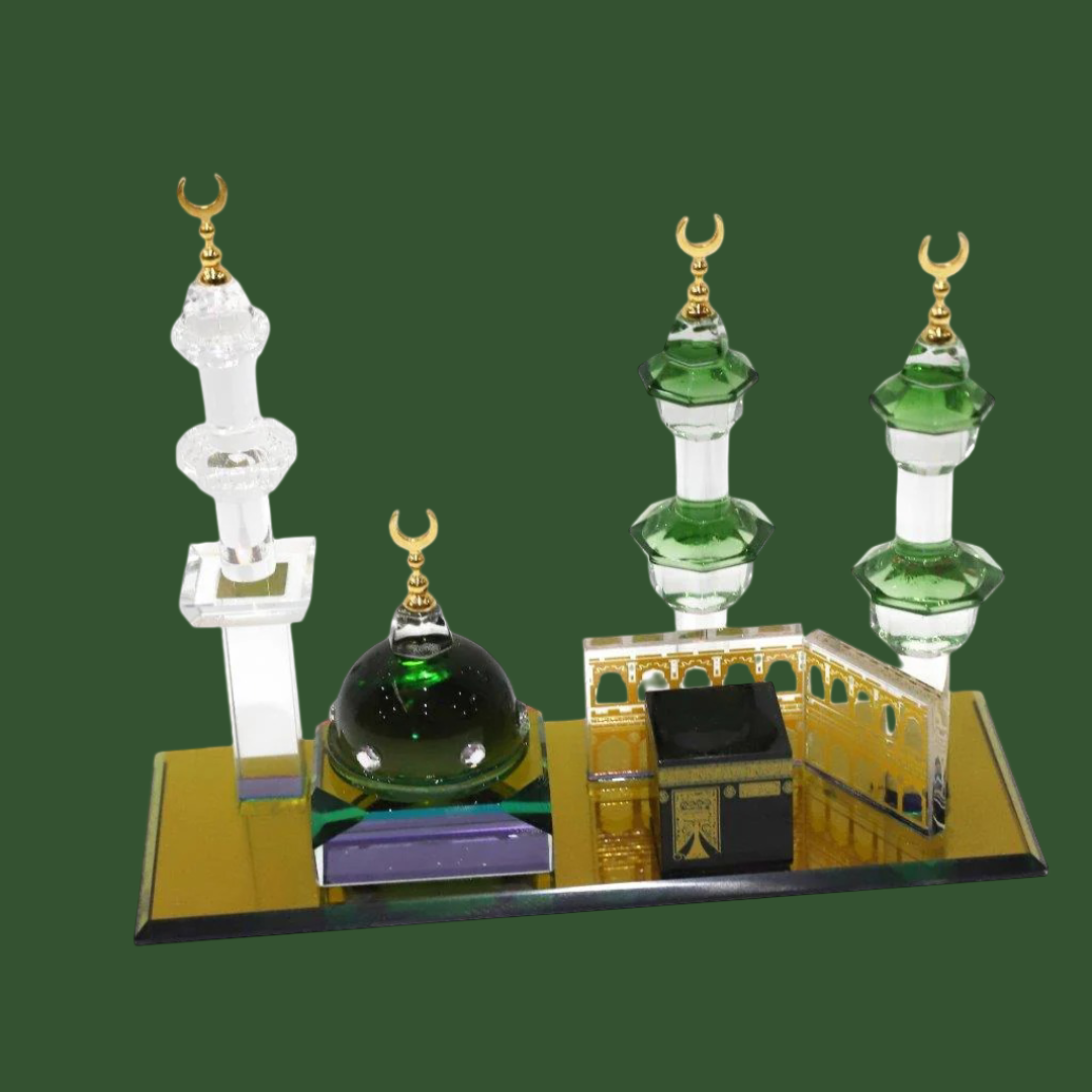 Luxury Islamic Glass Decor Set