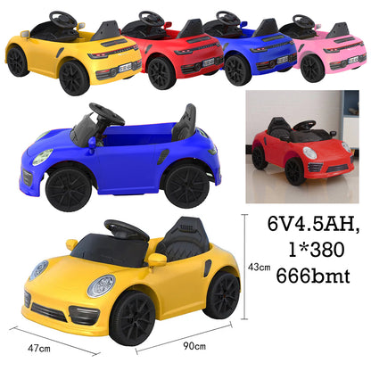 mini porshe replica for kids battery charge