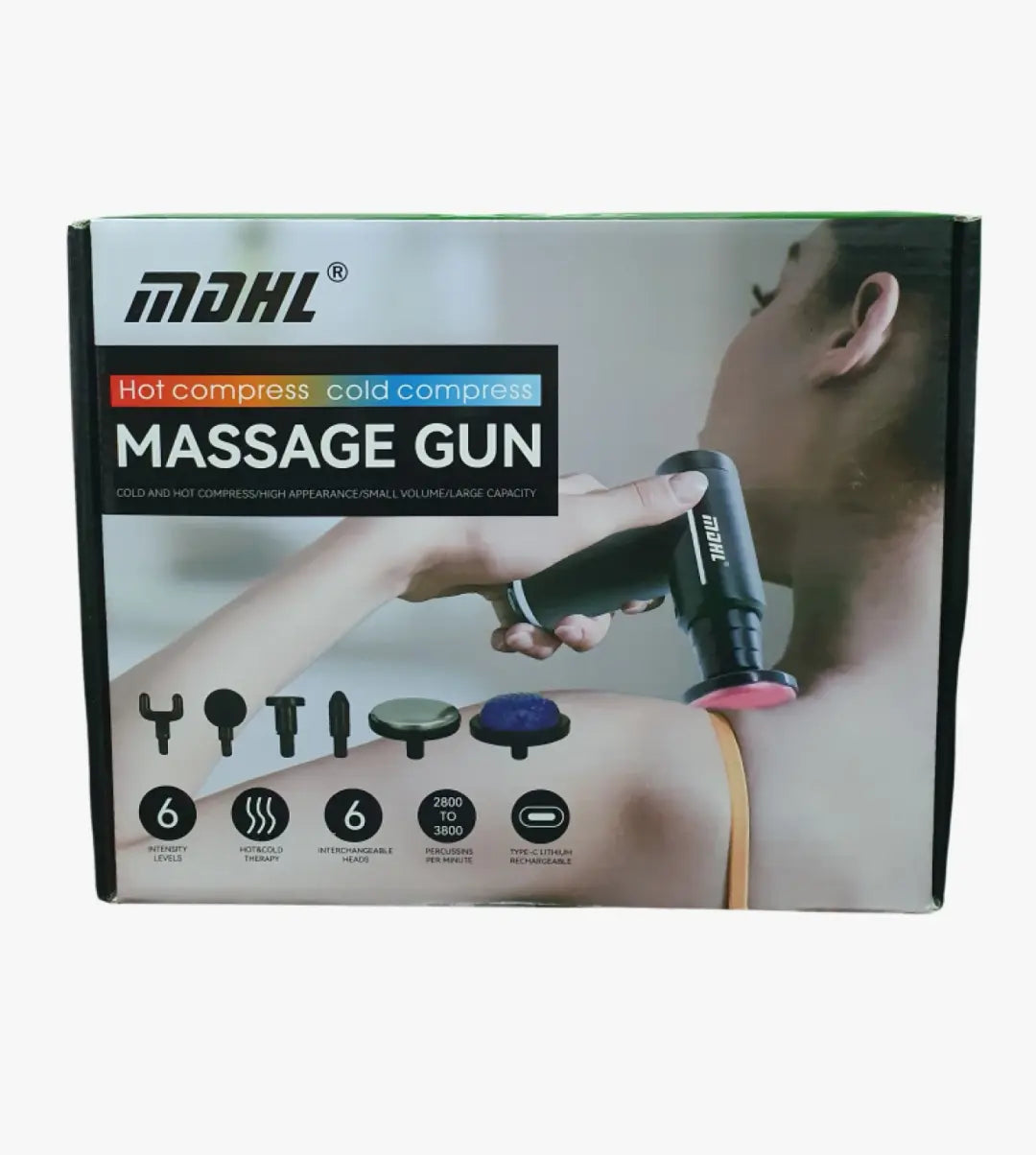 Smart Massage Gun with Hot and Cold Compress