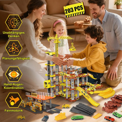 Car Park for Children, Pack of 203 Parking Garage