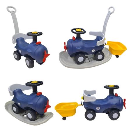 baby ride on car and rocker