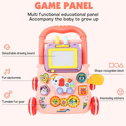 Baby Music Walker with Drawing Screen