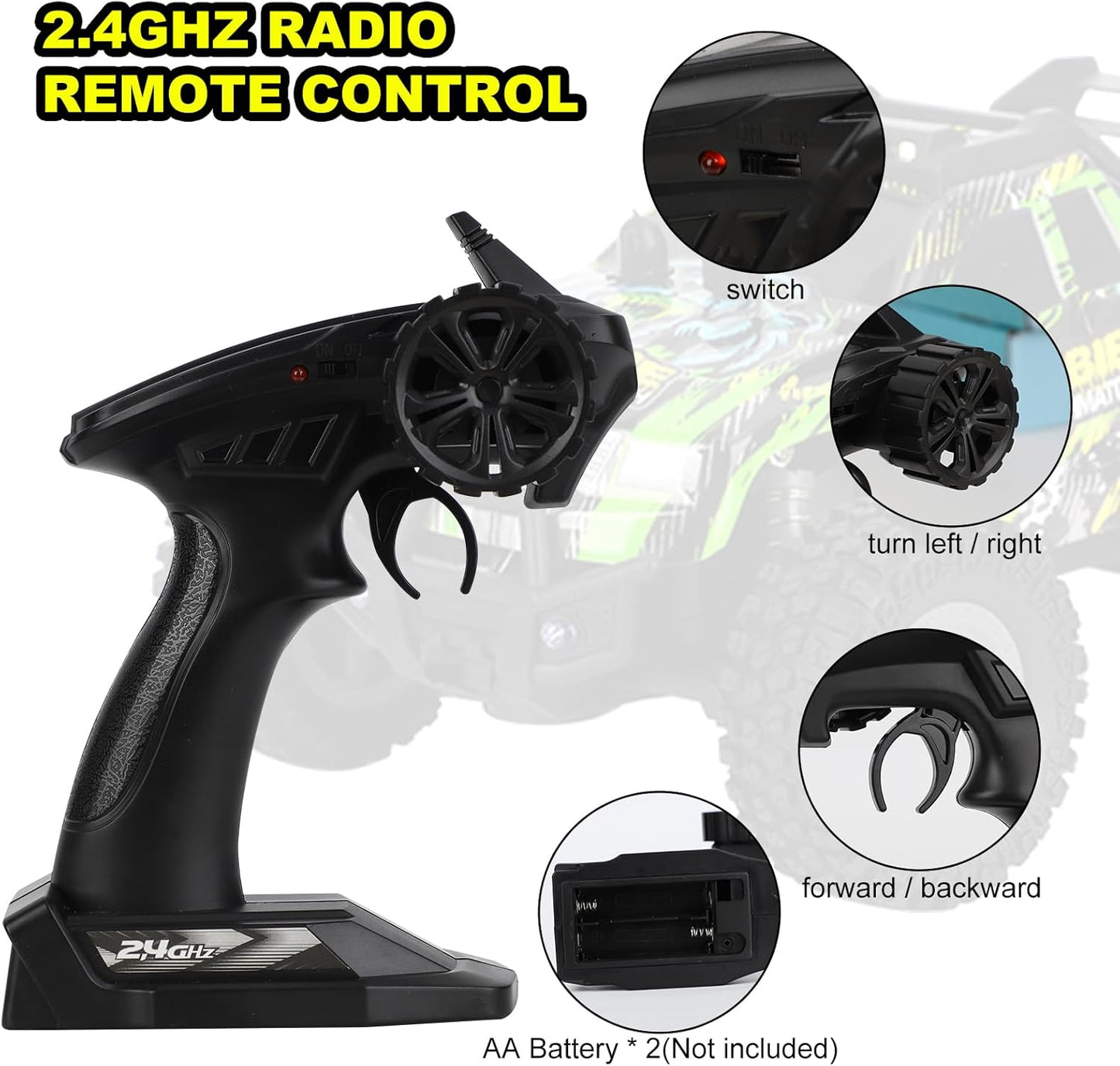 Zombie Attack RC Monster Truck