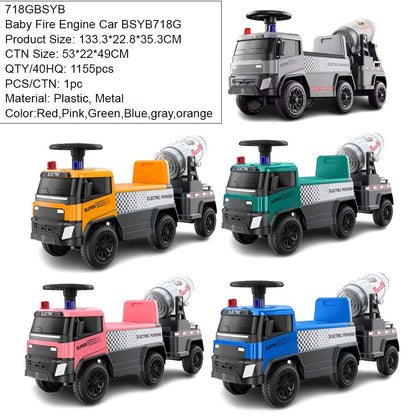 Baby Fire Engine Ride-On Truck