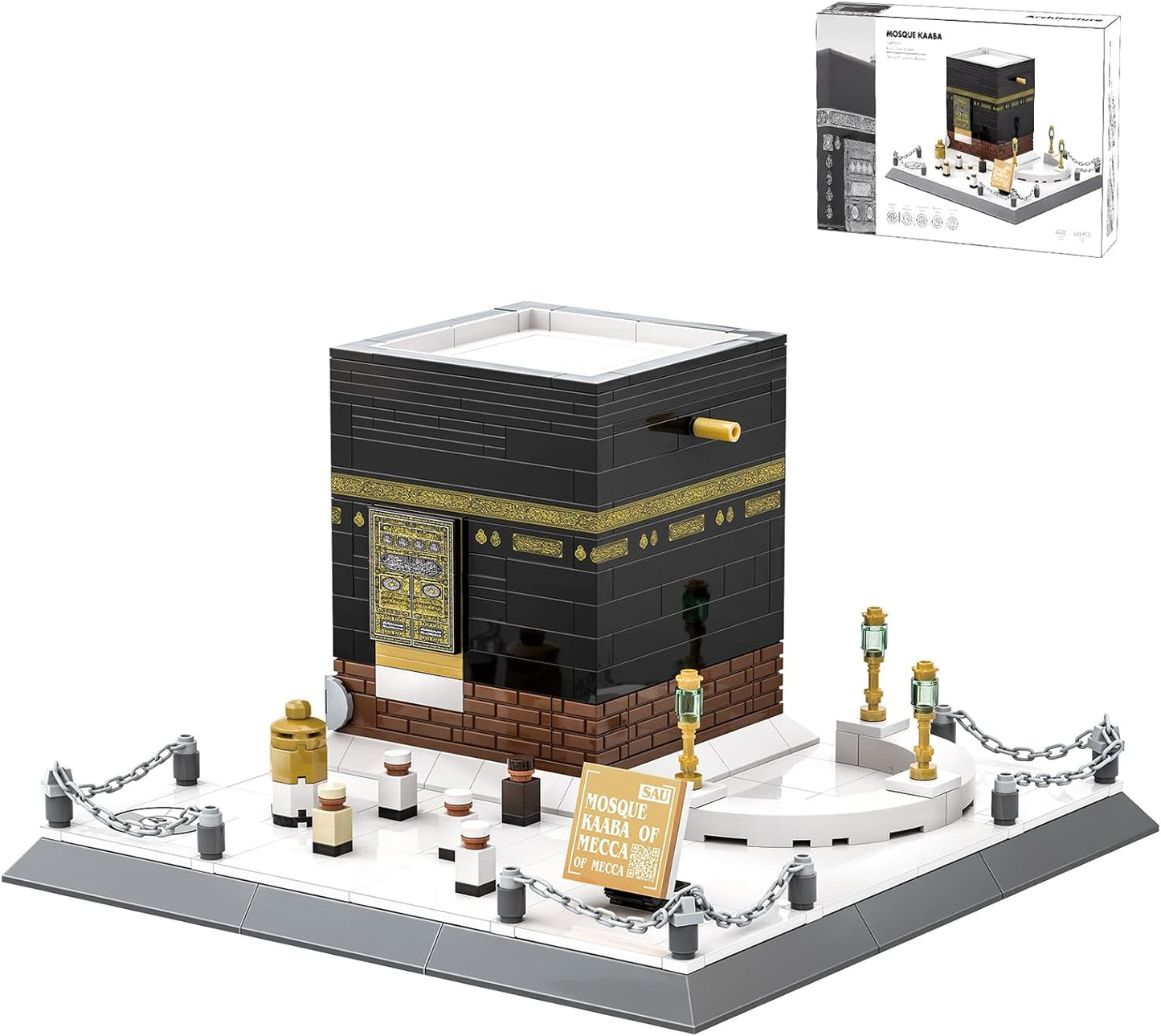 Mosque Kaaba Building Block Set
