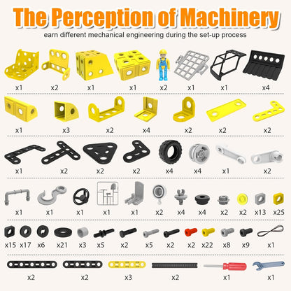 Construction 6-in-1 Builder Set