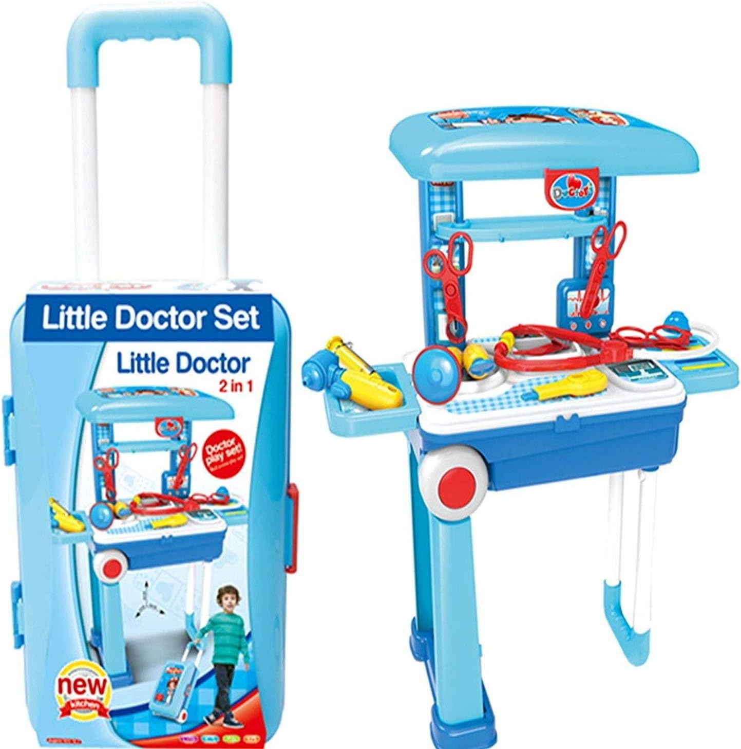 suitcase doctor set