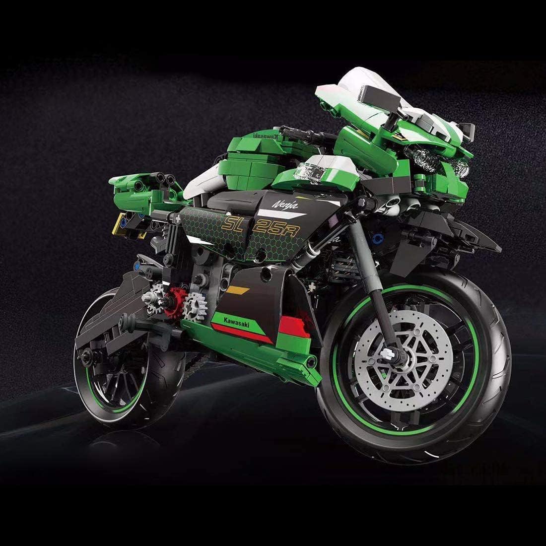 867 pieces block motorcycle