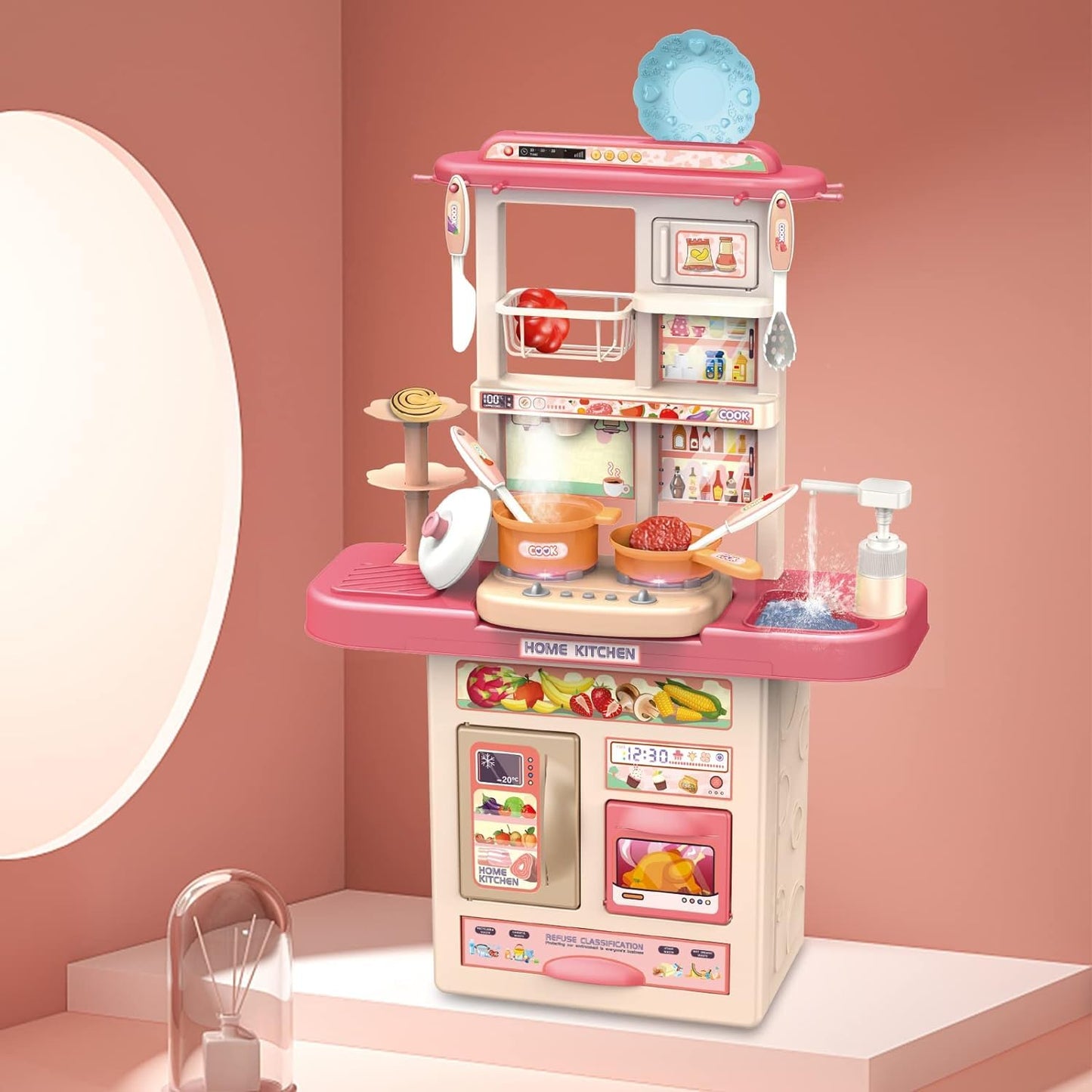 Dream Kitchen Playset – Pink