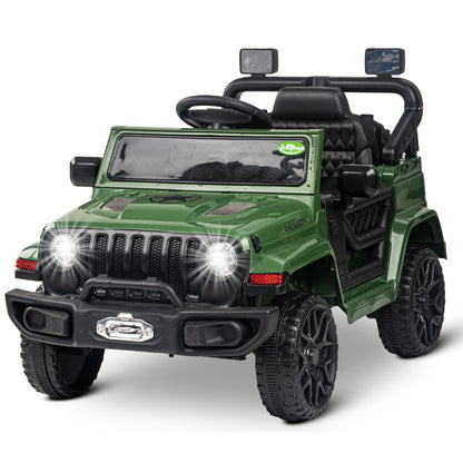 wrangler rechargeable battery car for kids