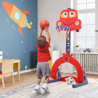 Outdoor Basketball Game