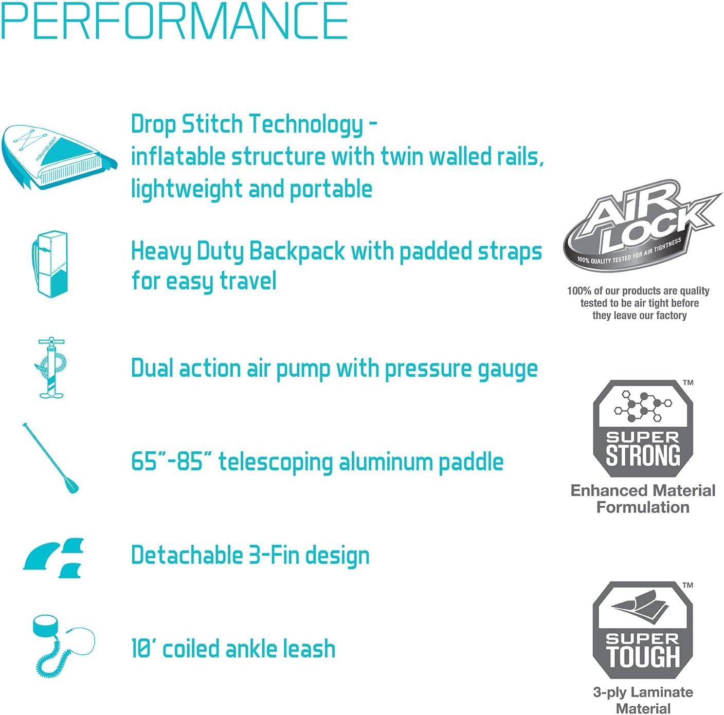 Intex Aqua Quest 320 Inflatable Stand Up Paddle Boards