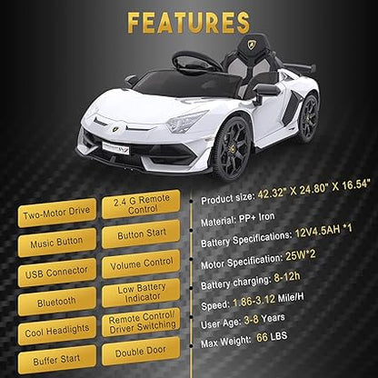 Lamborghini Children's Car- Electric Car for Children