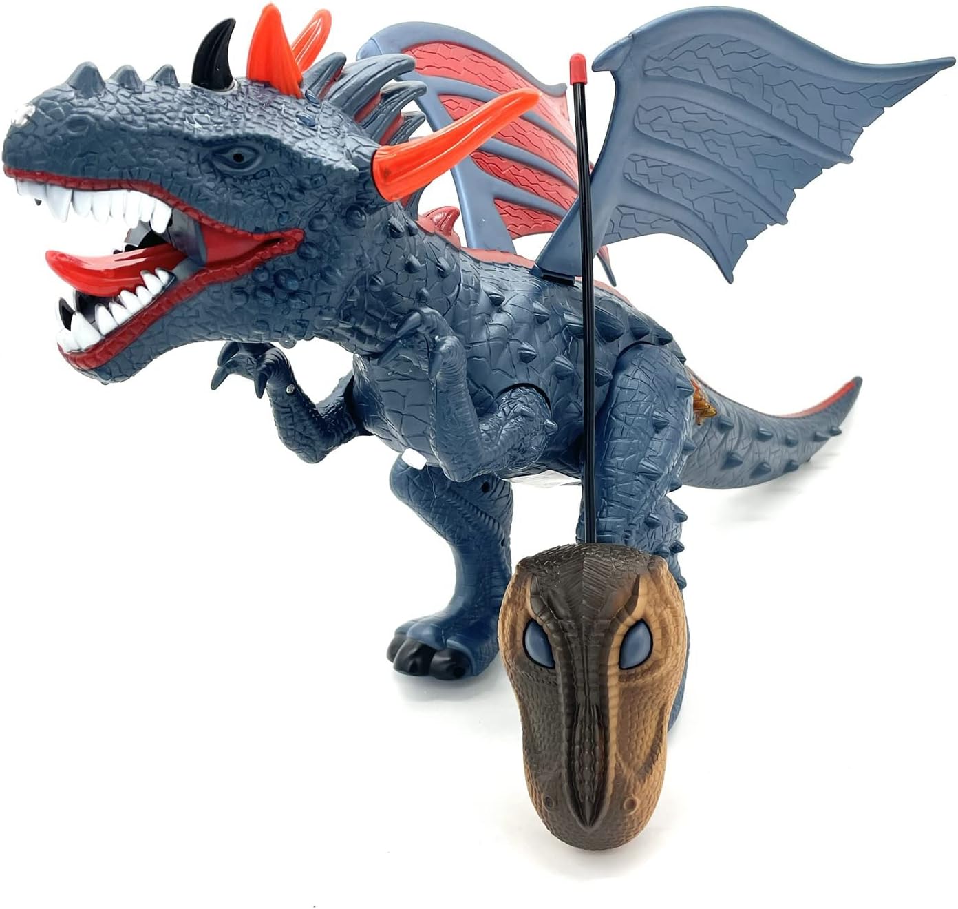 Fire Breathing RC Refractory Dragon, with Remote Control, Red LED, Steam Generator, Image Projection