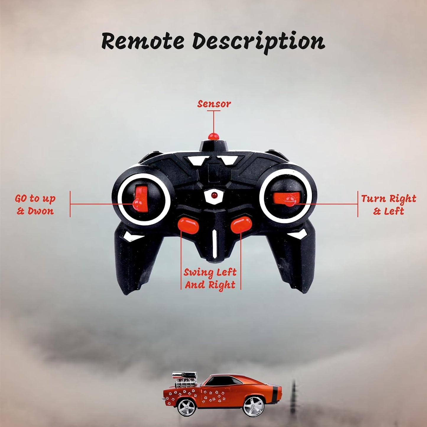remote control dodge like