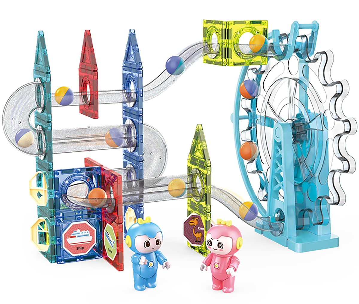 magnetic rail block set