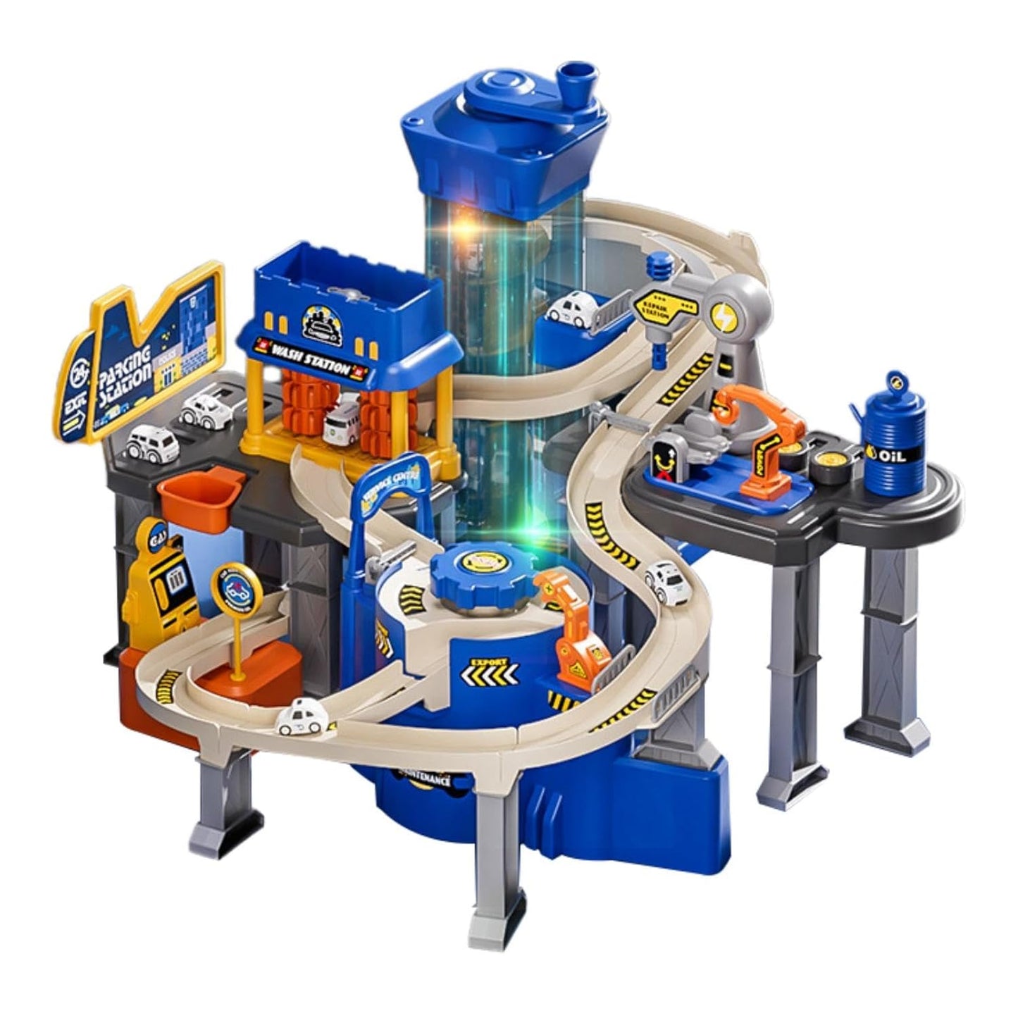 Auto Repair Adventure – Fire Truck Parking Track Set