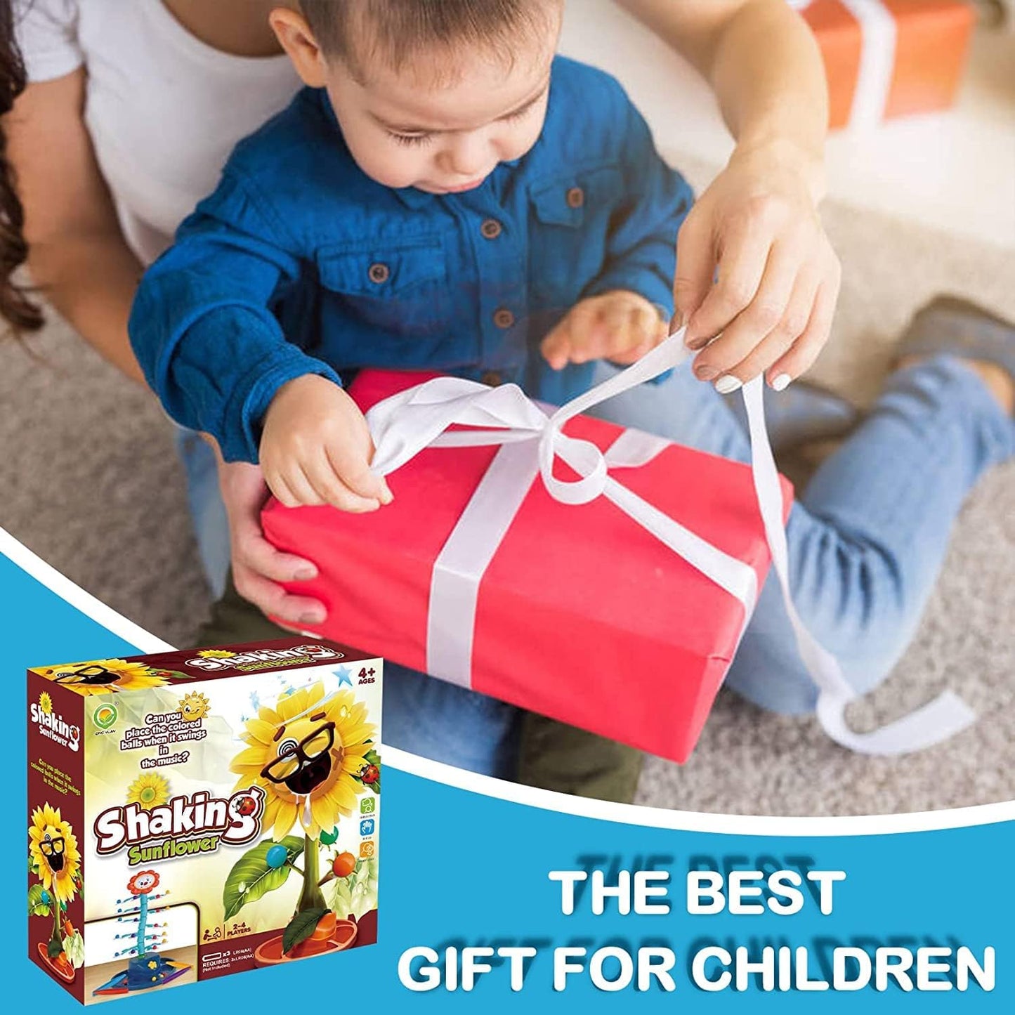 Shaking Sunflower Toy for Kids and  Family