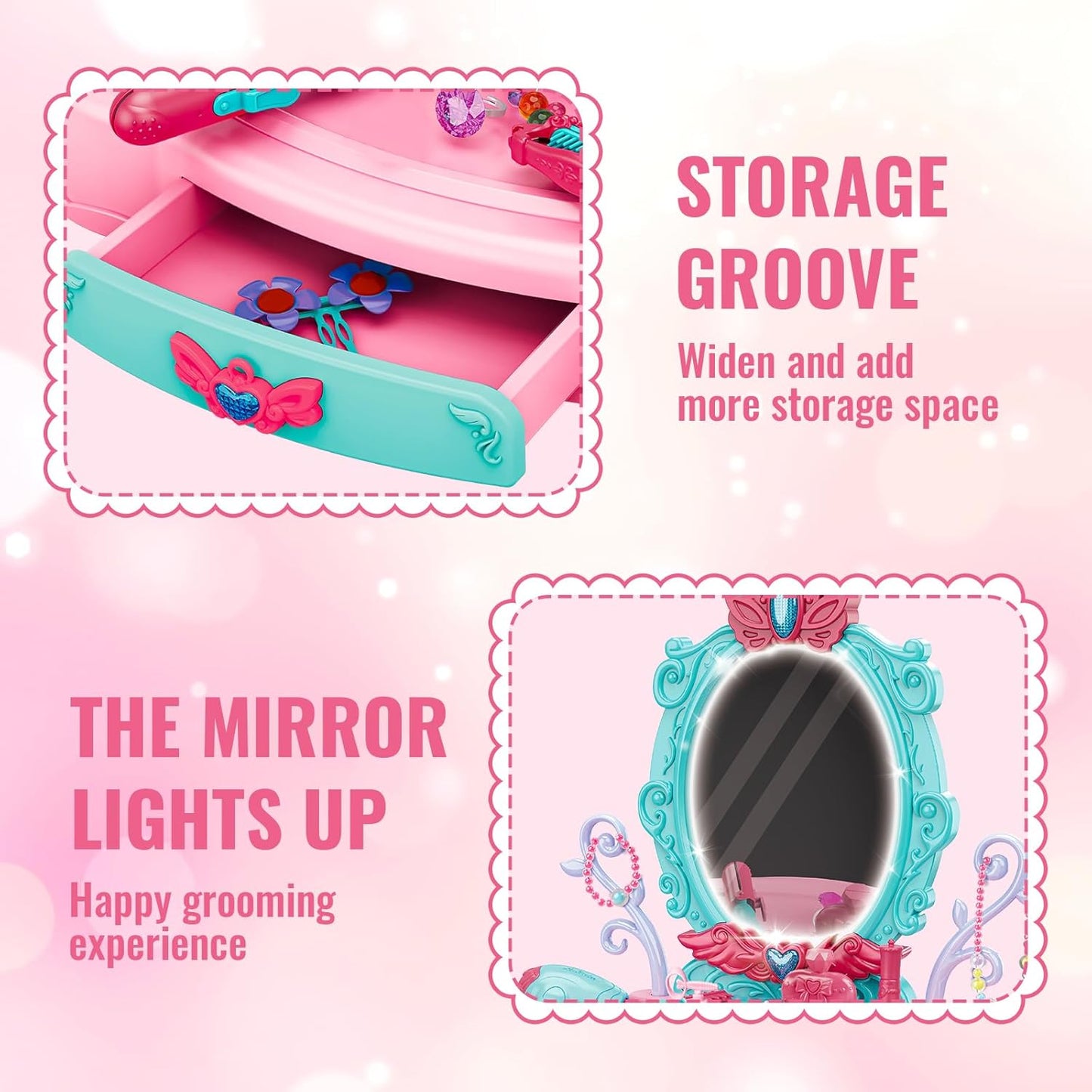 princess dressing & make up table