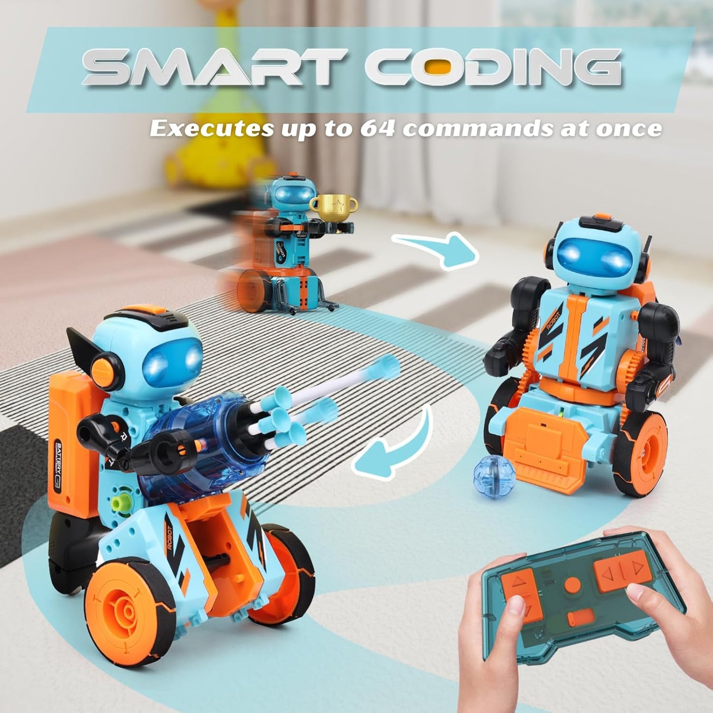 3-in-1 RC STEM Robot Kit