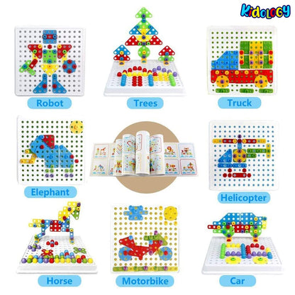 Magic Panel 249PCS My First Workbench Set