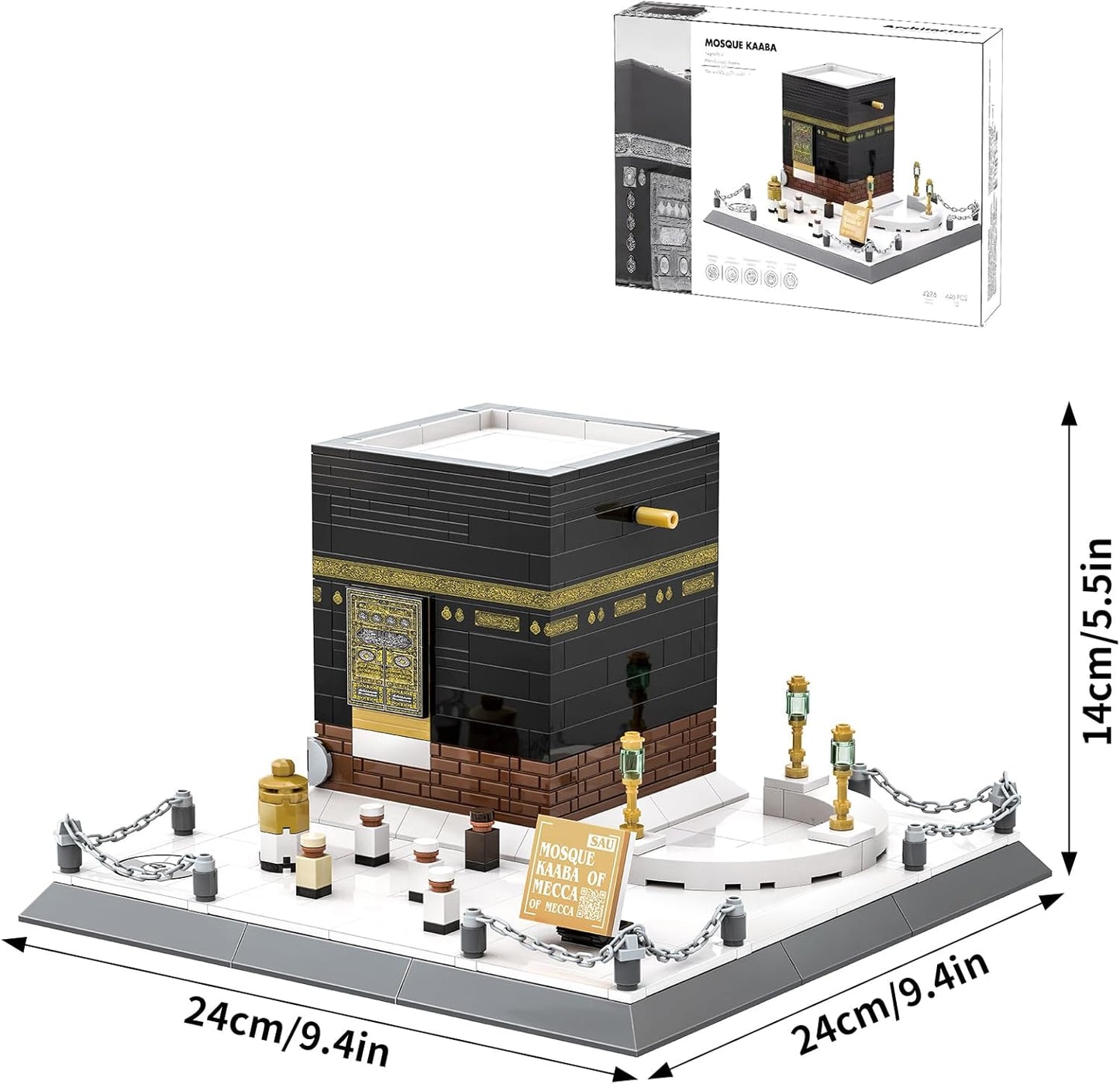 Mosque Kaaba Building Block Set