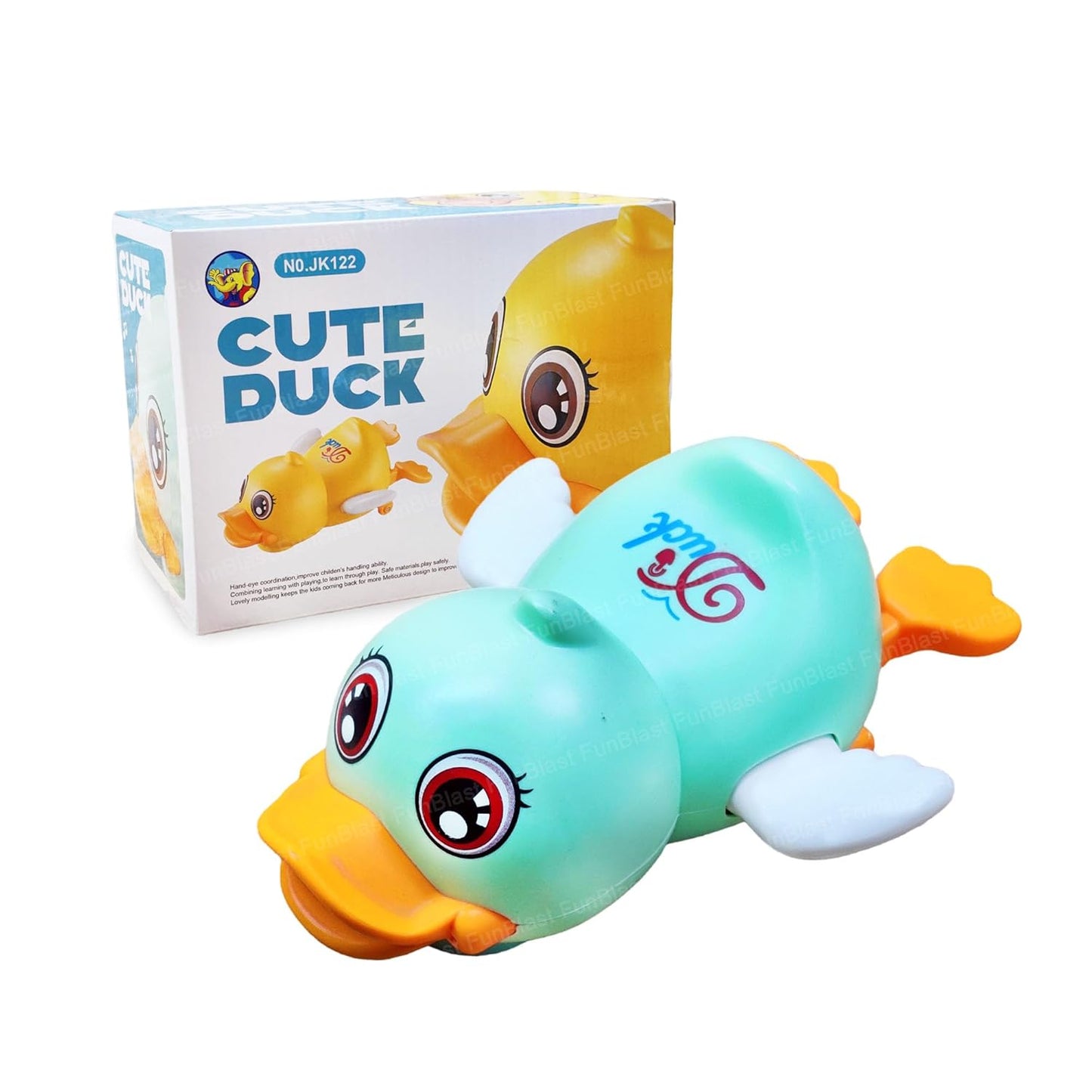 Cute Duck Crawling Toy with Lights