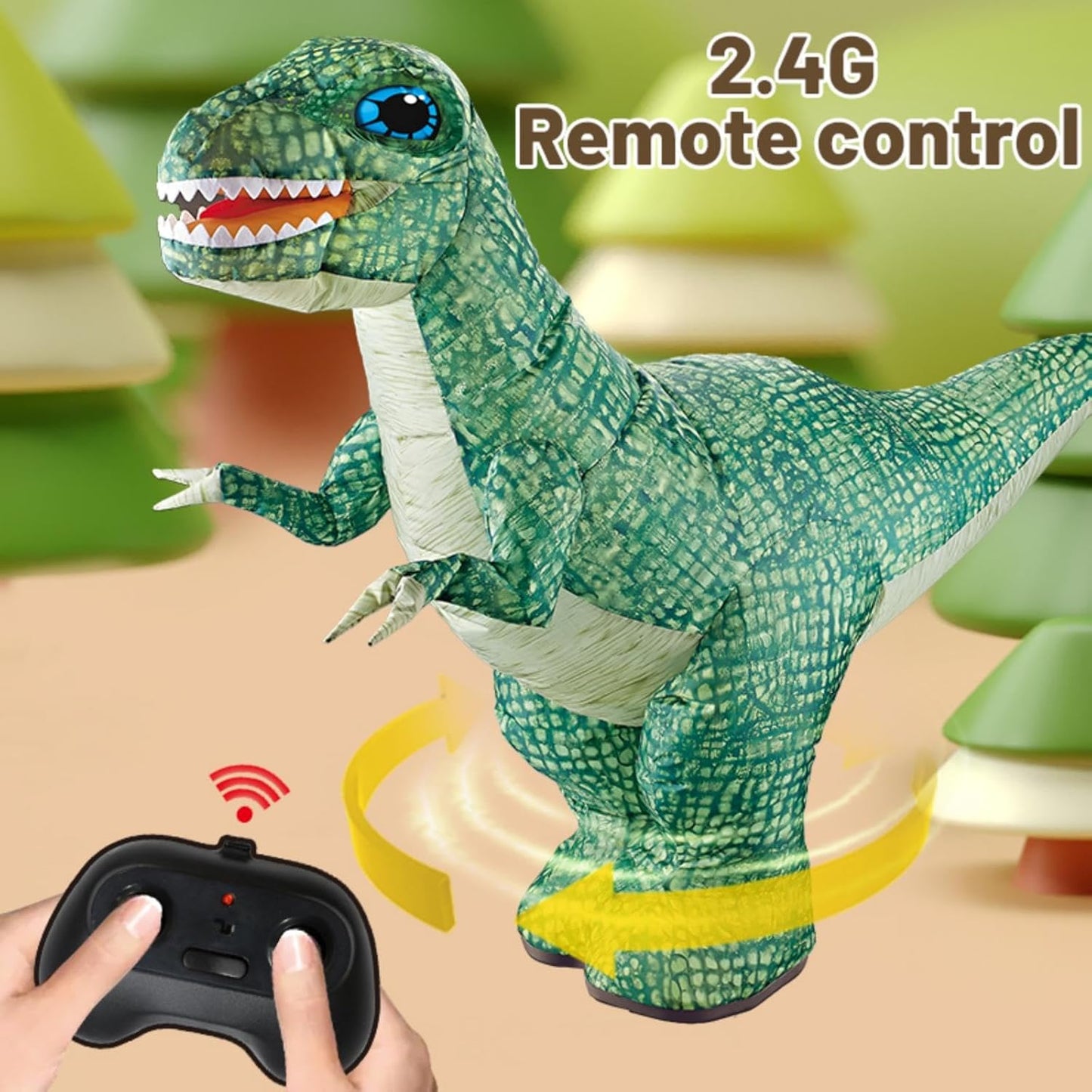 RC Dinosaur World Remote Control Toy