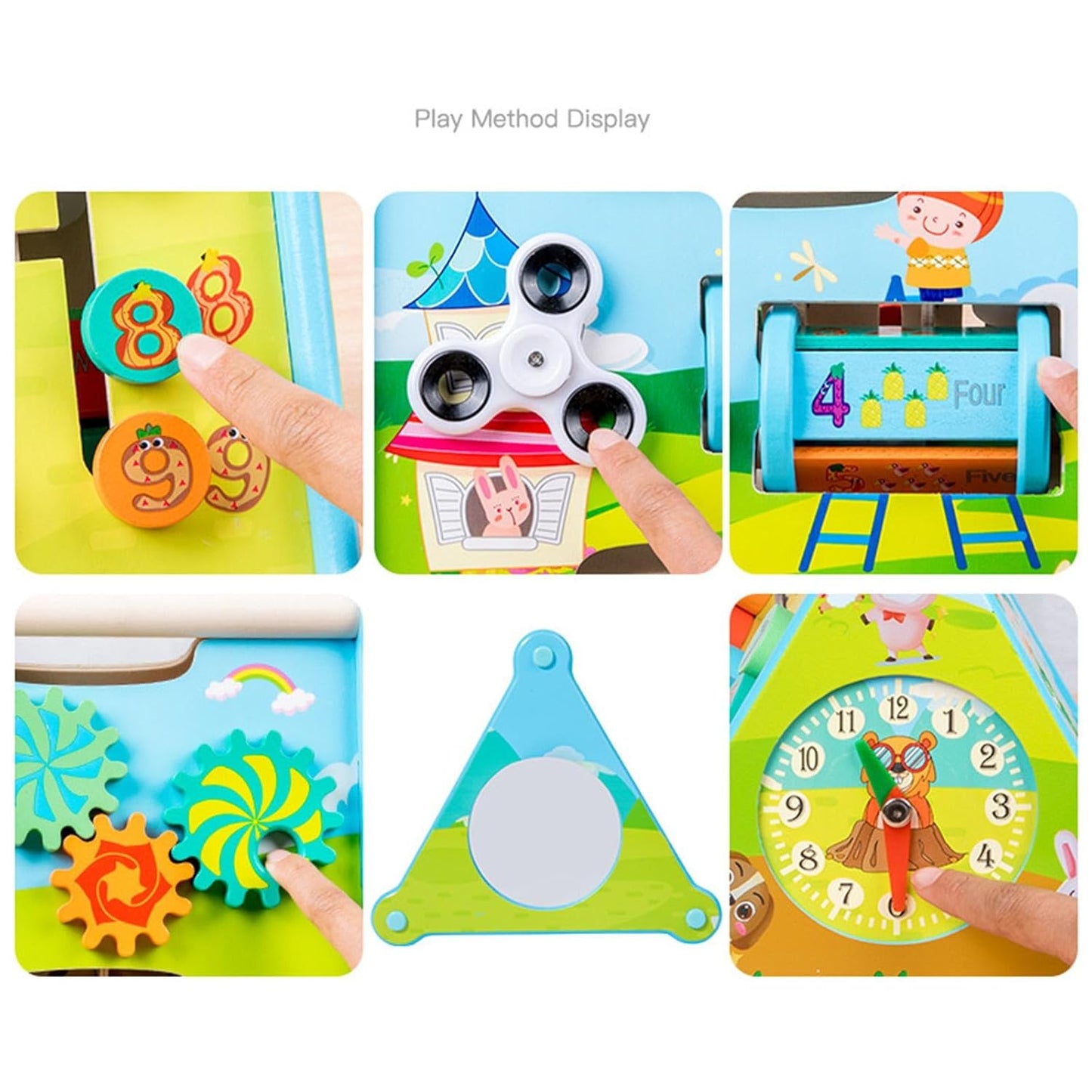 Montessori Wooden Learning Board