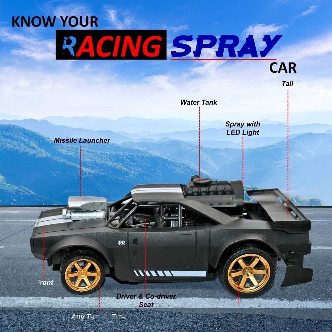 Racing Spray Car