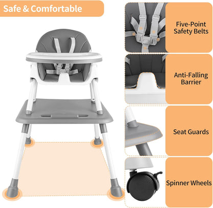 Multi-Functional Baby High Chair