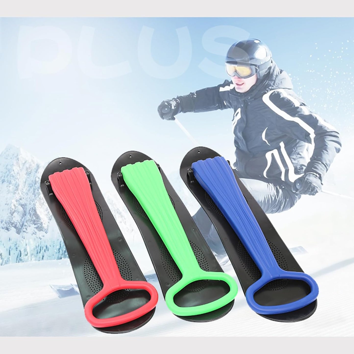 Ski Boot Snow Pull Strap