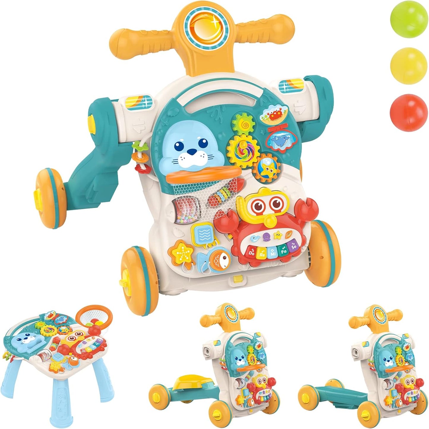 Multifunction Baby Walker – Deluxe