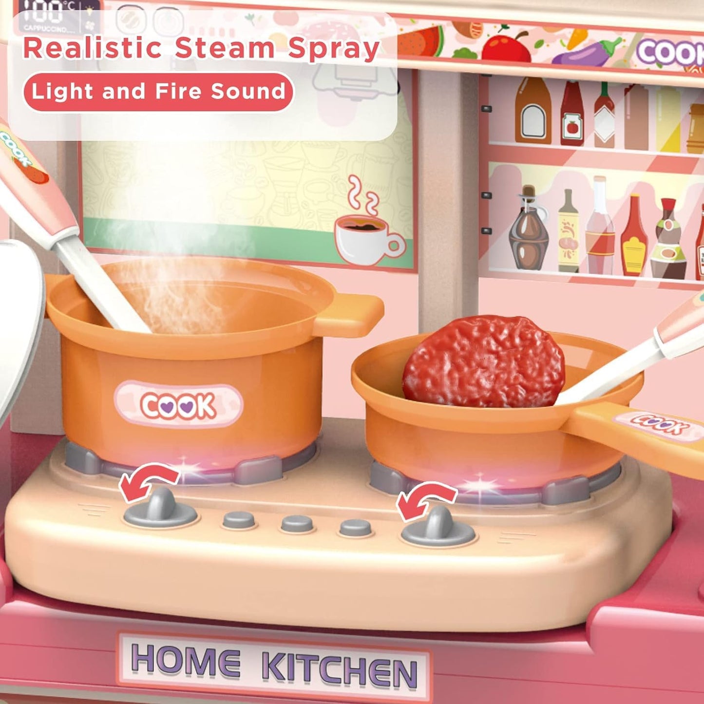 Dream Kitchen Playset – Pink