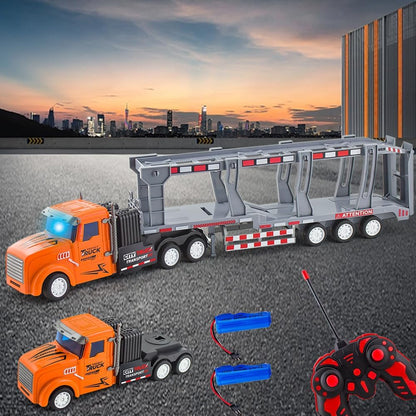 RC City Truck Car Carrier
