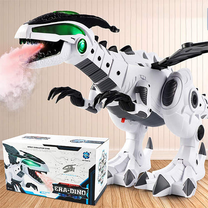 rc smart robot dinousaur with sound light dragon rc toy