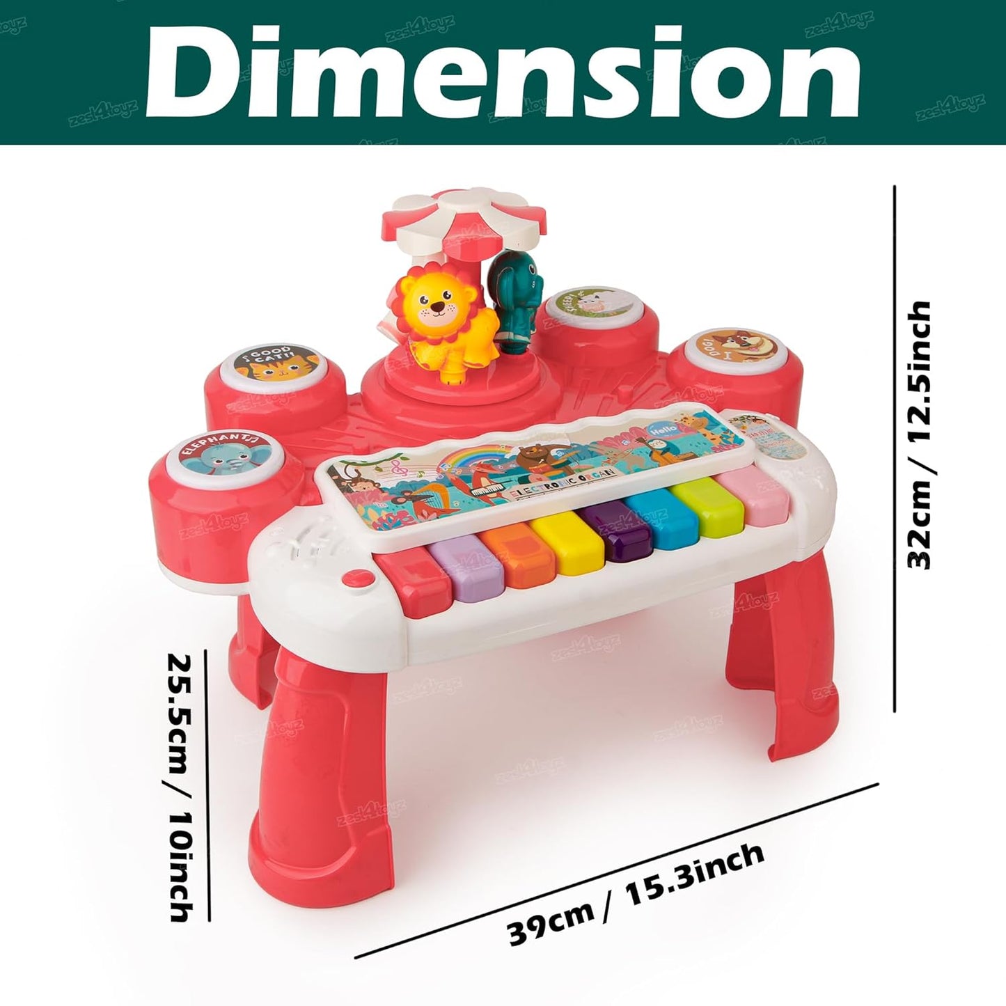 animal concert electronic organ piano