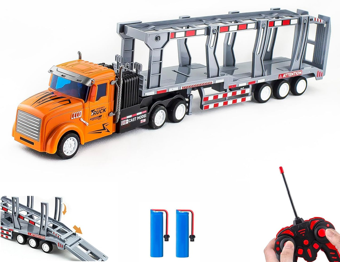RC City Truck Car Carrier