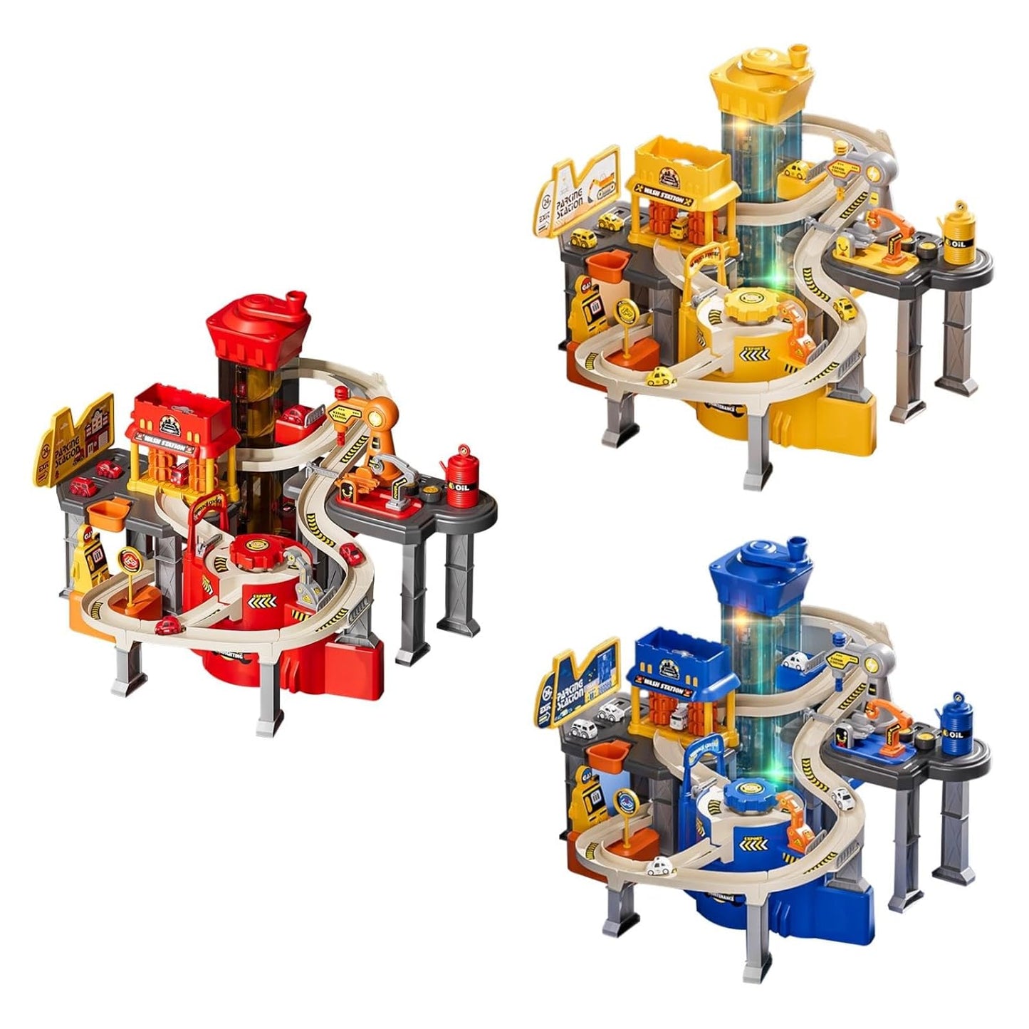 Auto Repair Adventure – Fire Truck Parking Track Set