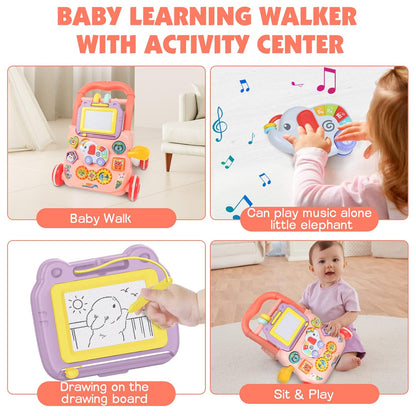 Baby Music Walker with Drawing Screen