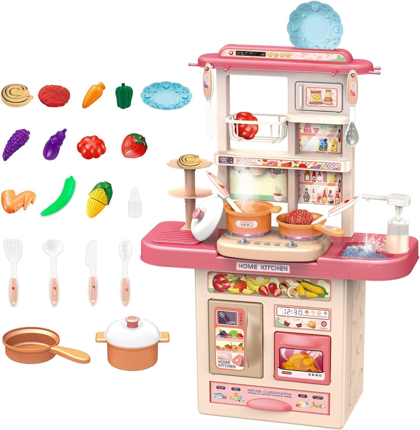 Dream Kitchen Playset – Pink