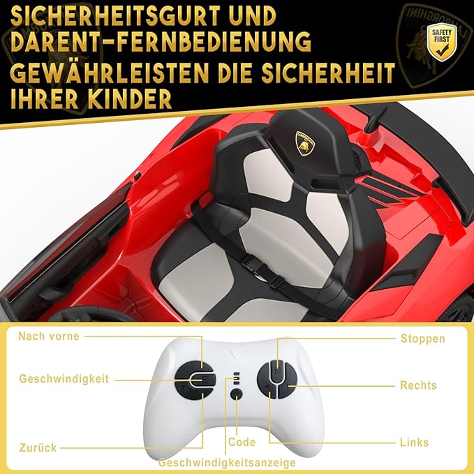 Lamborghini Children's Car- Electric Car for Children