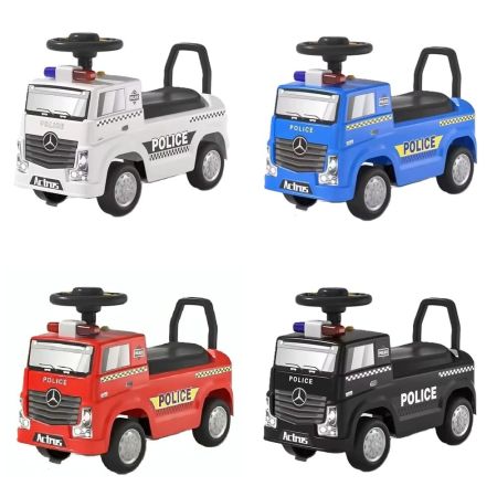 Police Truck Ride-on Car with Alarm Sound and Light