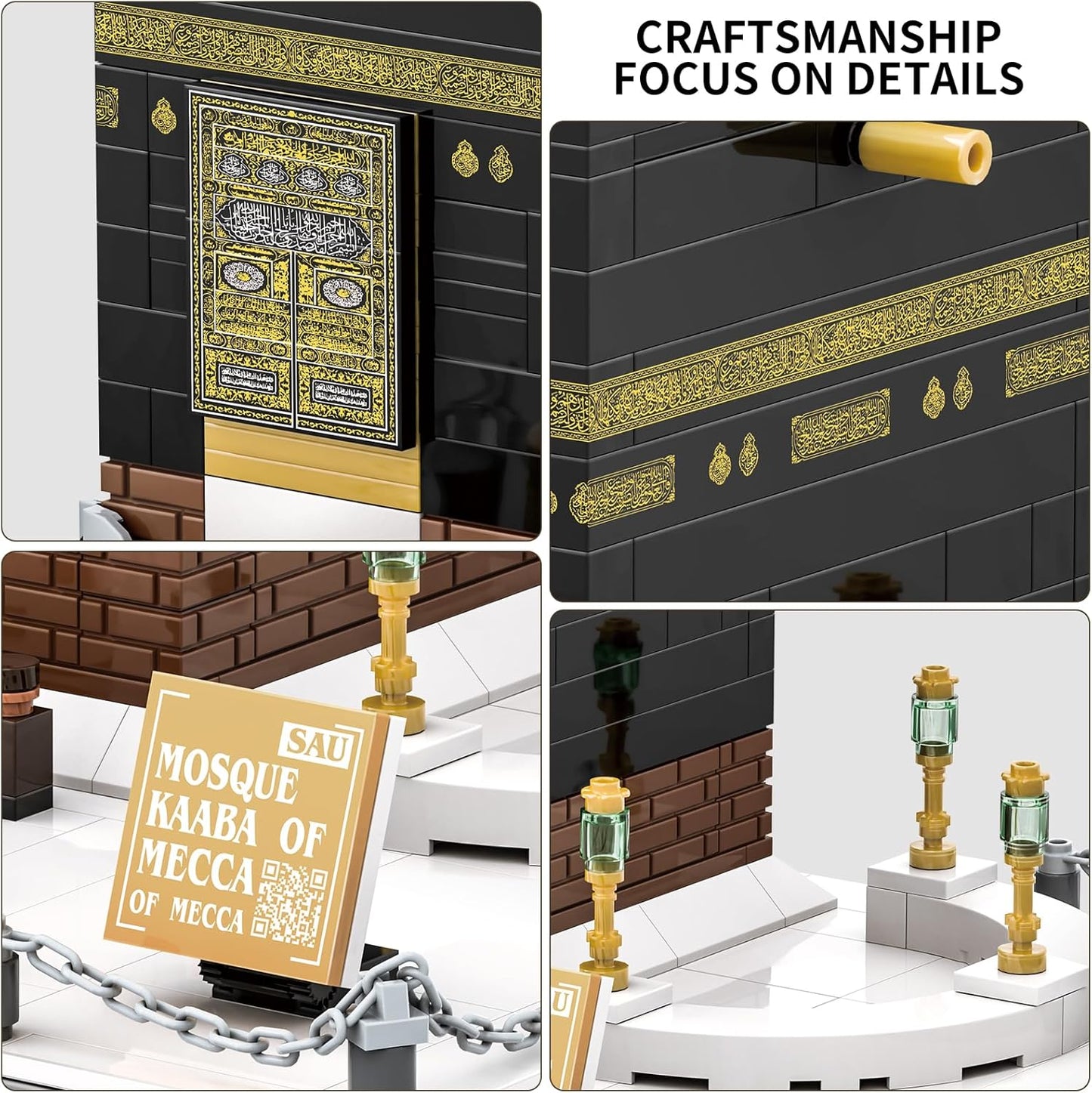 Mosque Kaaba Building Block Set